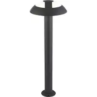 Searchlight Poteau Led Extérieur Champignon (Hauteur 730Mm) - Gris Foncé