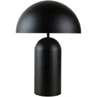 Artdelight Lampe de table Best Ø 35cm noir avec or