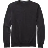 Olymp Pull Col O Wool Anthracite Gris taille L