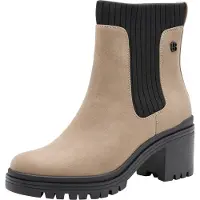 s.Oliver Bottines beige / noir