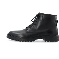 Bianco Bottines à lacets 'Gina' noir
