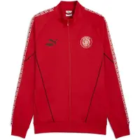 Puma Vestes d’entraînement 'Girona FC KING Anthem' rouge sang / noir / blanc
