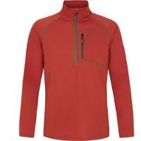 Protest Kody Half Zip Long Sleeve T-shirt Rouge XS Homme