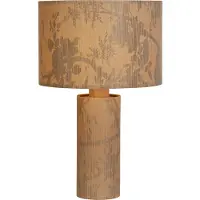 Searchlight Lampe de table champêtre Isla Marron