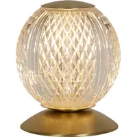 Searchlight Lampe de table orientale Allure Ø 11cm
