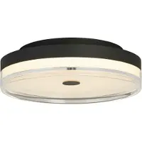 Searchlight Plafonnier Cyprus Ø 30cm noir