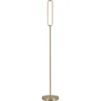 Searchlight Lampadaire moderne Mod laiton