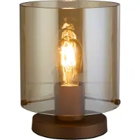 Searchlight Lampe de table Sweden Brun moka