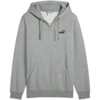 Puma Veste de survêtement 'Essentials No. 1' gris chiné