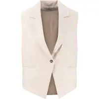 FYNCH-HATTON Gilet de costume sable