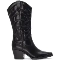 Xti 144306 Bottes Avec Talon Noir UE 40 Femmes Noir UE 40