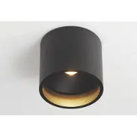 Artdelight Spot LED en saillie Orleans noir
