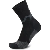 Meindl Hommes, Chaussettes de sport, Chaussettes Mindl Mt3.5 pour hommes (42 - 44), Gris, Noir