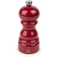 Peugeot Saveurs Paris u'Select, Moulin à sel, Rouge, bois, acier inoxydable, 120 mm, France
