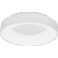 Lyora Plafonnier Rando Thin blanc Ø 38cm