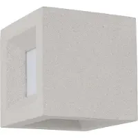 Lyora Applique murale carrée Castro blanc