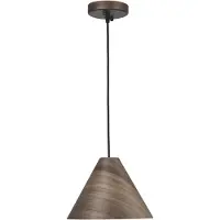Lyora Suspension en bois Wera Ø 25cm