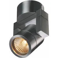 Artdelight Spot en saillie en acier inoxydable Single