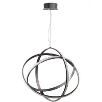 Lyora Suspension Pertone S Ø 70cm noir avec lueur violette
