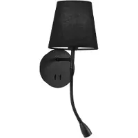Lyora Lampe de chevet Nia noir