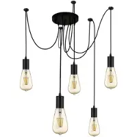 Searchlight Luminaire suspendu, acier doux, intensité lumineuse variable, hauteur réglable