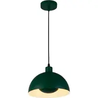 Searchlight Suspension verte Mars Abat-jour 20cm de haut