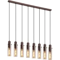 Searchlight Suspension 8 lumières Sweden II Droit