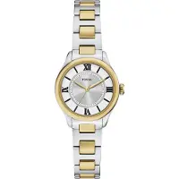 Fossil Montre à affichage analogique 'GILMORE' or / argent