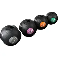 Gymstick Ballon De Musculation En Caoutchouc Avec Poignées 4kg