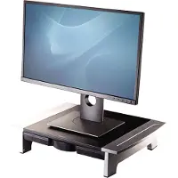 Fellowes Office Suites Standard Monitor Riser Support Noir Max 36 kg