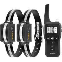 Rojeco Collier De Dressage Pour Chien Pd529 Avec 2 Colliers 1000 M