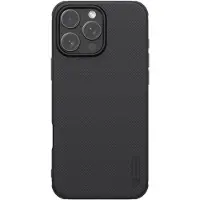 NILLKIN Coque Super Frosted Shield Pro pour iPhone 16 Pro Max 6,9" noir (Apple iPhone 16 Pro Max), Coque pour téléphone portable, Noir
