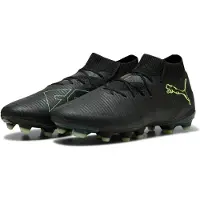 Puma Chaussures de foot Future 8.1 FG/AG "Black-Fizzy L" pour Homme