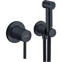 Kludi Ensemble pour bidet BOZZ 389983976, noir mat