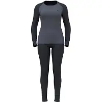Odlo Active Warm Eco Base Layer Set Gris XL Femme