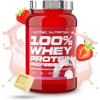 Scitec Nutrition 100% Whey Protein Professional - Fraise Chocolat Blanc - 920