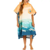 After Essentials - Poncho de bain - Destination Saintleu - Orange