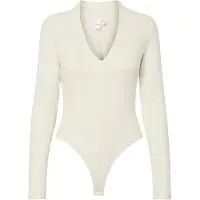 Y.A.S Shirtbody 'YASCLAIR' crème