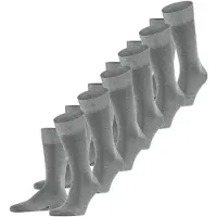 Falke Chaussettes gris chiné