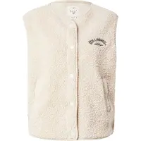 Billabong Be Happy Fleece Vest Beige XS Femme