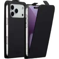Accezz Étui à rabat pour Apple iPhone 17 Pro Max - Noir
