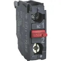 Schneider Electric Bloc contact Harmony XAL - 1O - pour boite - raccordement vis étrier - pour XAL ou XAPS
