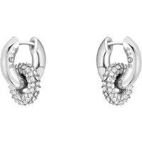 BOSS Boucles d’oreilles à pavé de strass