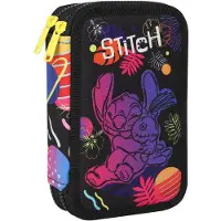 CoolPack Trousse à crayons deux compartiments avec accessoires Stitch Jumper 2