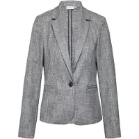 Comma Blazer gris chiné