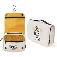 Erik Editores Snoopy Travel Makeup Bag Blanc