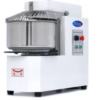 Maxima - Mélangeur de pâte Gastro - 20 l - 12 kg de pâte - 2 vitesses - Bol amovible