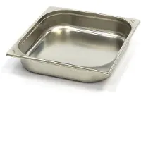 Maxima - Récipient Gastro Gastronorm - 2/3 GN - 15 cm de profondeur - Acier inoxydable