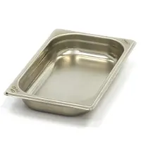 Maxima - Récipient Gastro Gastronorm - 1/4 GN - 4 cm de profondeur - Acier inoxydable