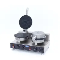 Maxima - Gastro Waffelmacher - 2 pièces - Cône de glace
